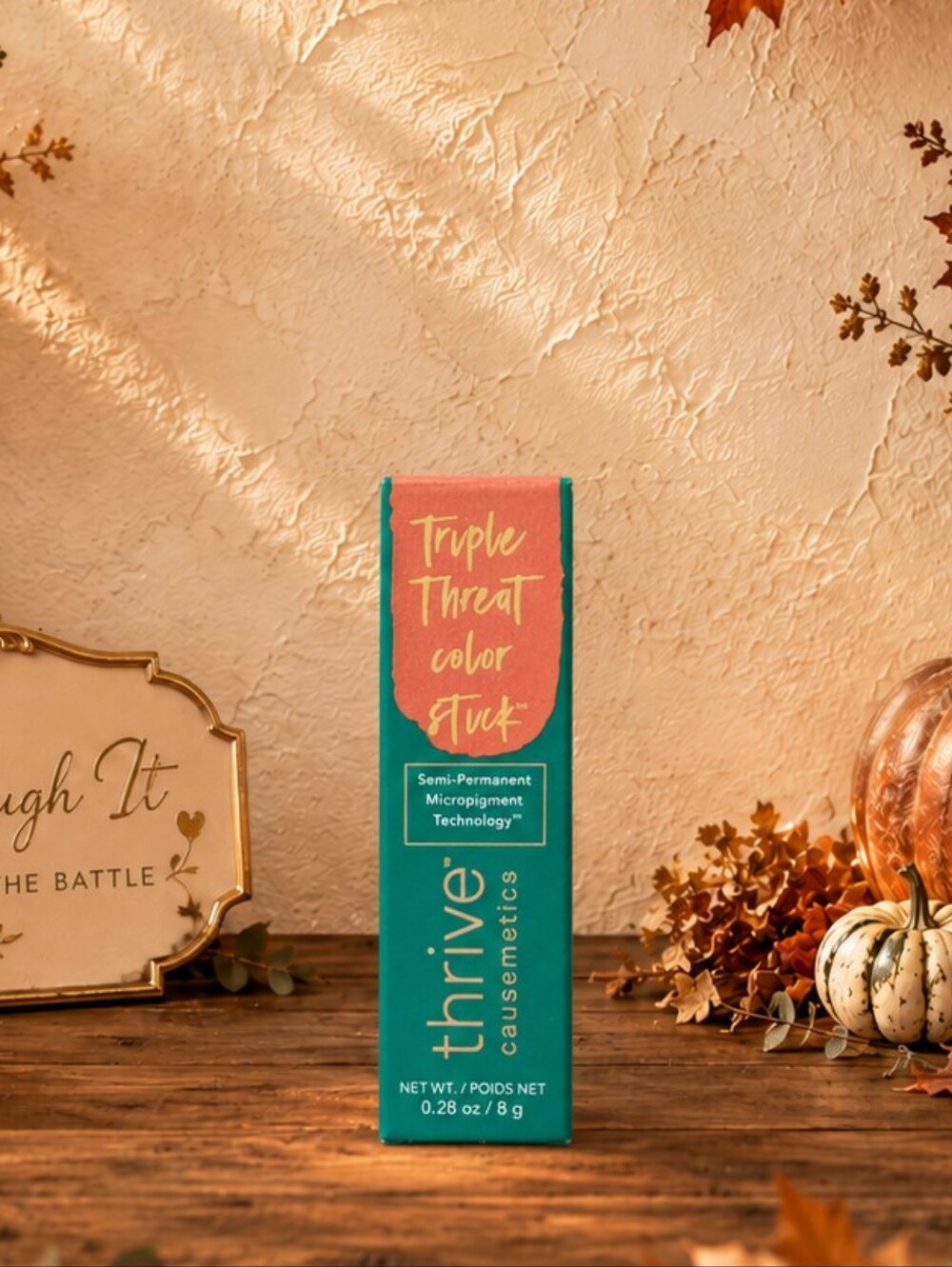 Thrive Triple Threat Color Stick Cheek Eyes Lips - Isabella NEW
